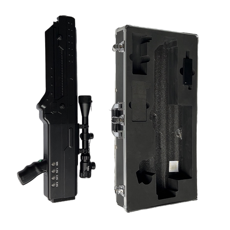  西乡塘手持便携式枪型低空防御反制四通道A型